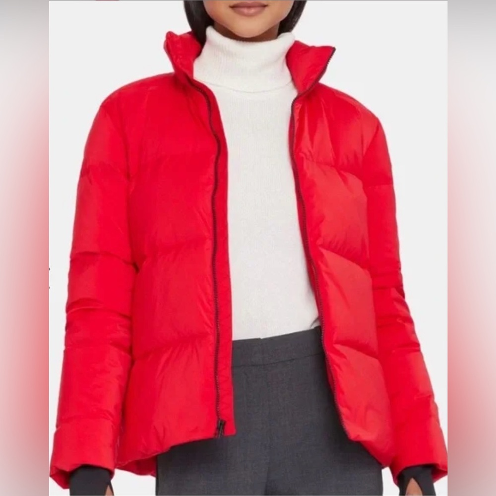 Theory Stand Puffer City Poly Women’s Jacket